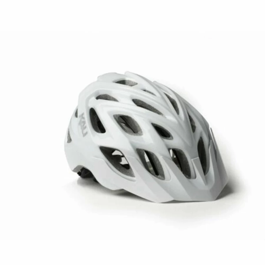 Kali Protectives Chakra White Mountain Bike Helmet - Lightweight MTB Cycling Gear