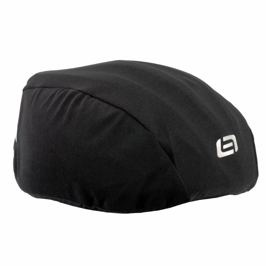 Bellwether Black Aqua-No Waterproof Helmet Cover for Cycling Protection