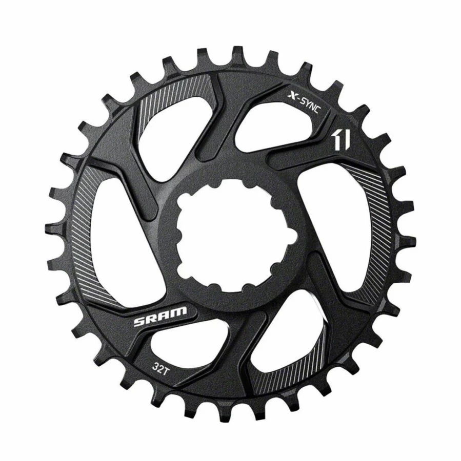 SRAM X-Sync Direct Mount 11-Speed Chainring - Compatible with 11-Speed Drivetrains - High-Performance Chainring for MTB/ Road Bikes (2022 Model)