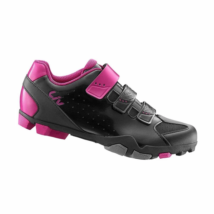 Giant Liv Fera Women's Mountain Bike Shoes - Black MTB Cycling Footwear