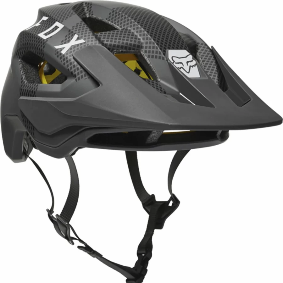 Fox Racing Speedframe Grey Camo Mountain Bike Helmet MTB Cycling